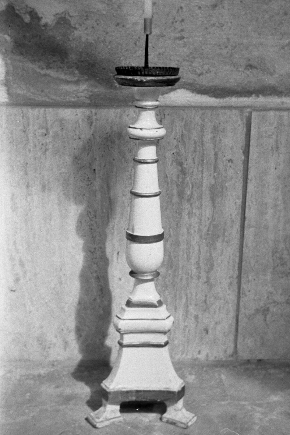 candeliere, serie - bottega toscana (sec. XIX)