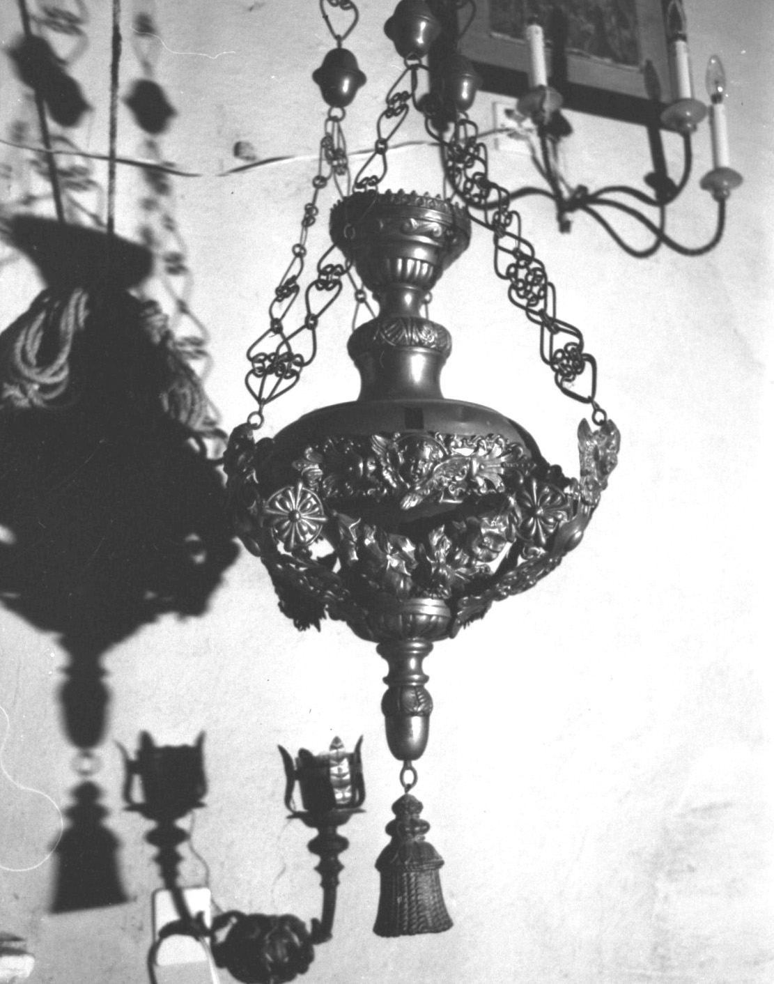 lampada - bottega toscana (sec. XIX)