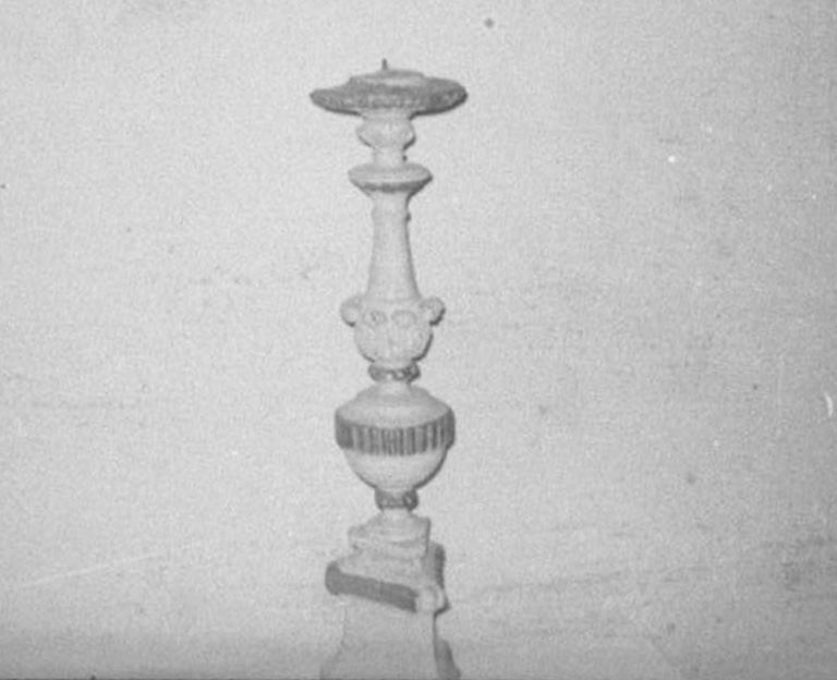 candeliere, serie - bottega toscana (sec. XVIII)