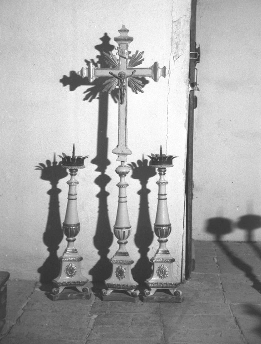 candeliere, serie - bottega toscana (sec. XVIII)