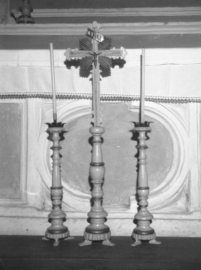 candeliere, serie - bottega toscana (sec. XIX)