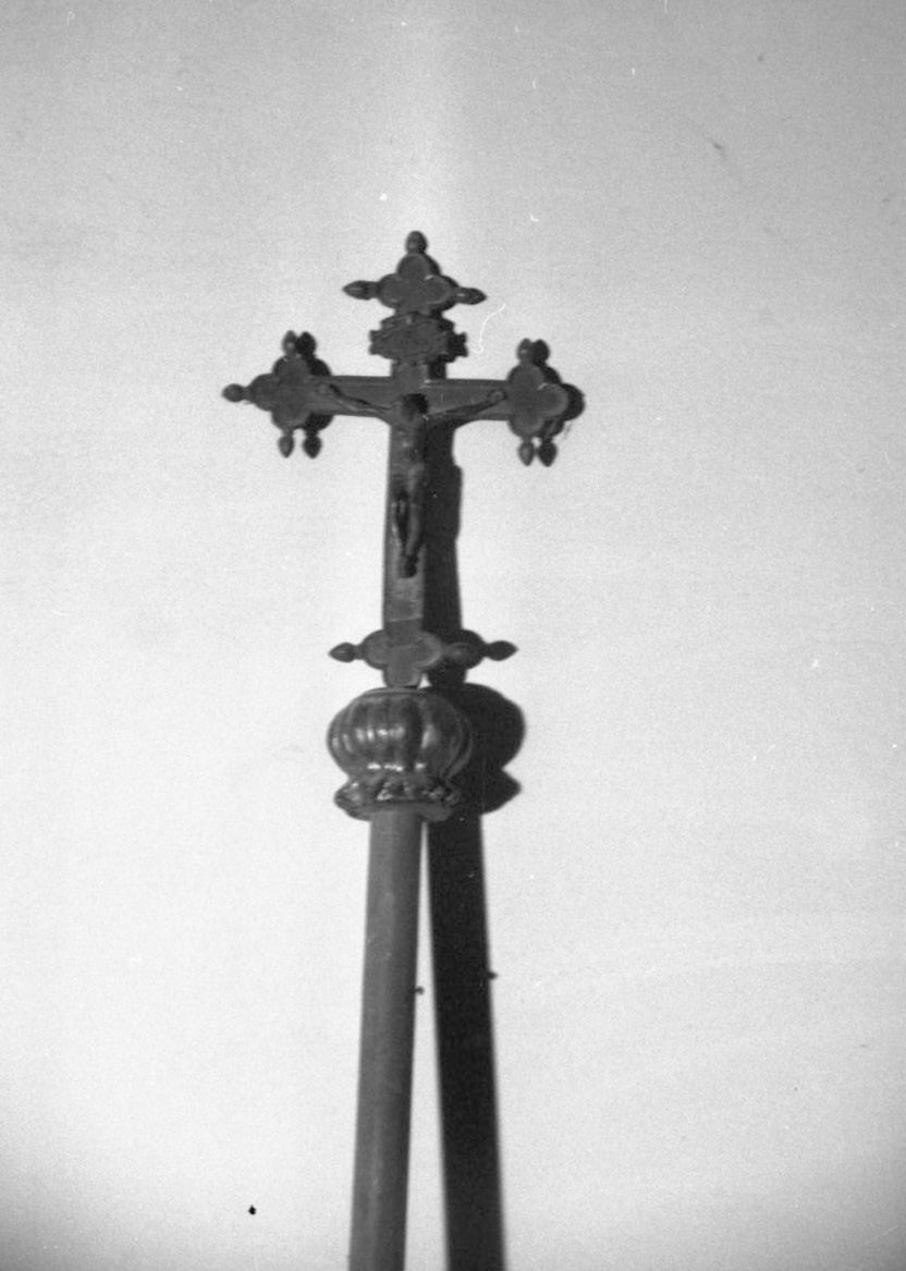Cristo crocifisso (croce processionale) - bottega toscana (sec. XVII)