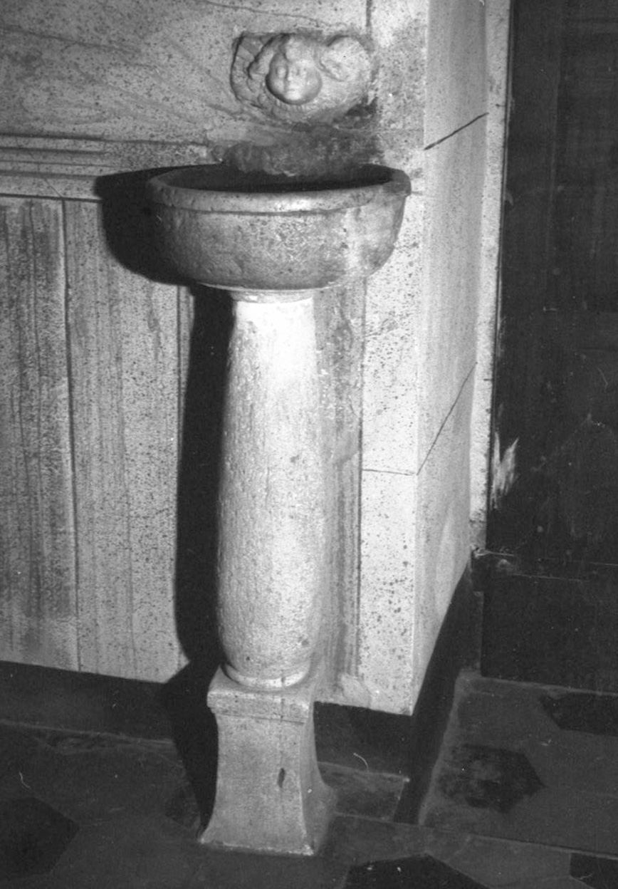 acquasantiera - bottega toscana (sec. XVIII)