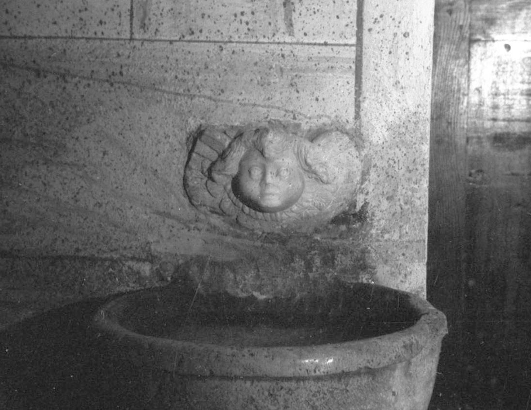 cherubino (rilievo) - bottega toscana (sec. XVI)