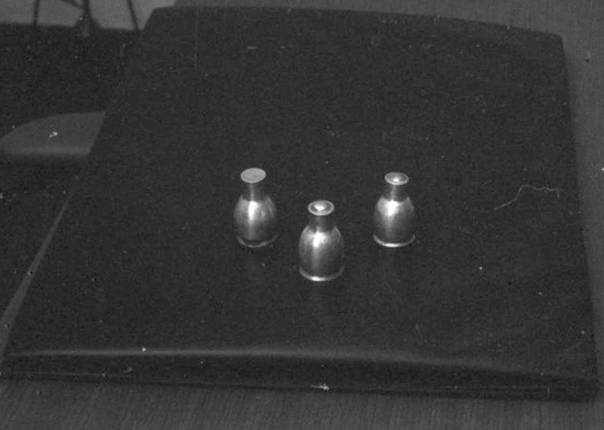 vasetto per il Crisma, serie - bottega toscana (sec. XVII)