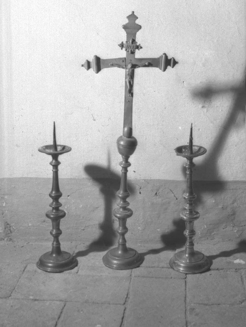 candeliere, serie - bottega toscana (sec. XVIII)