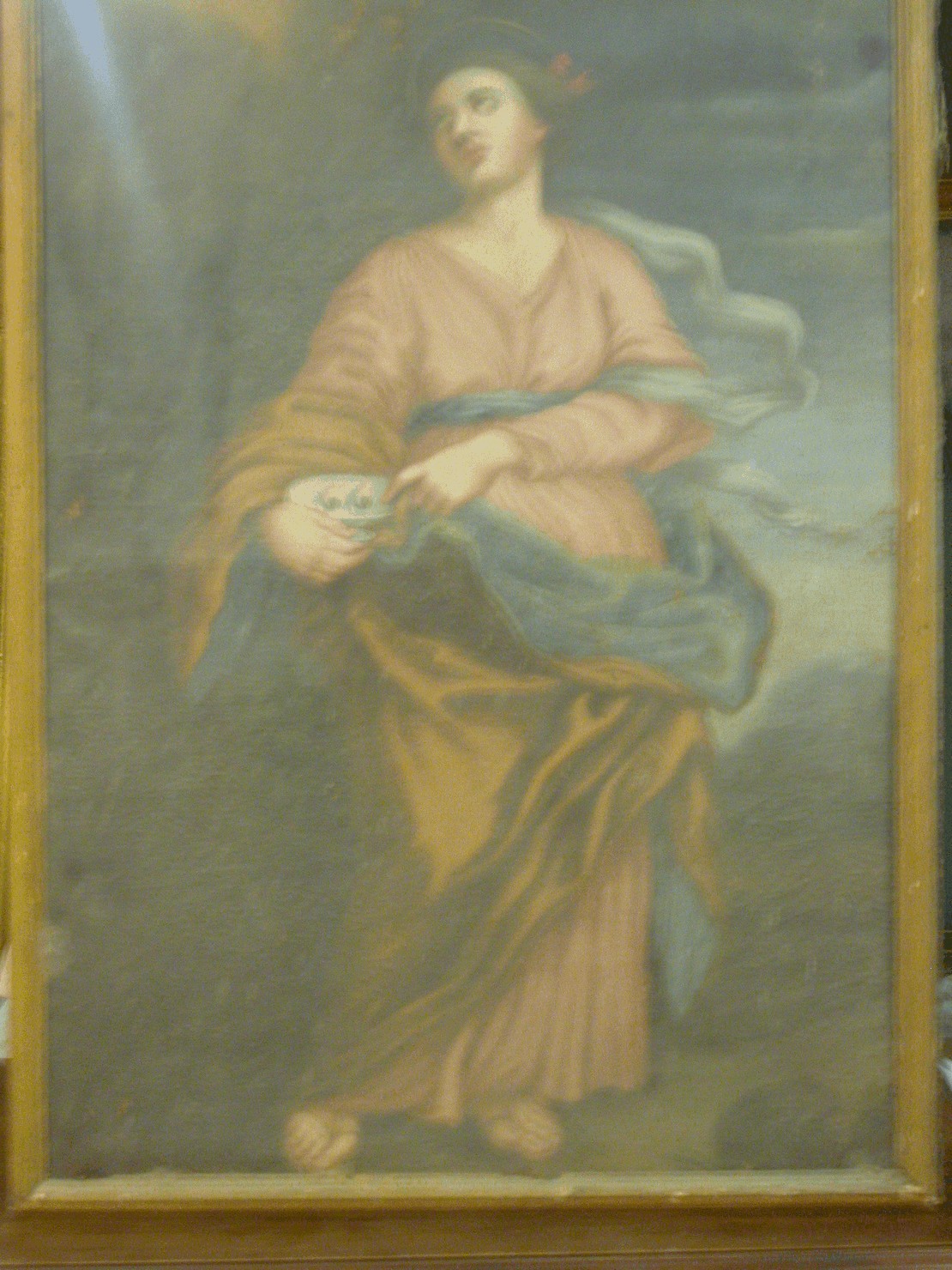 Santa Lucia (dipinto) - ambito senese (sec. XVII)