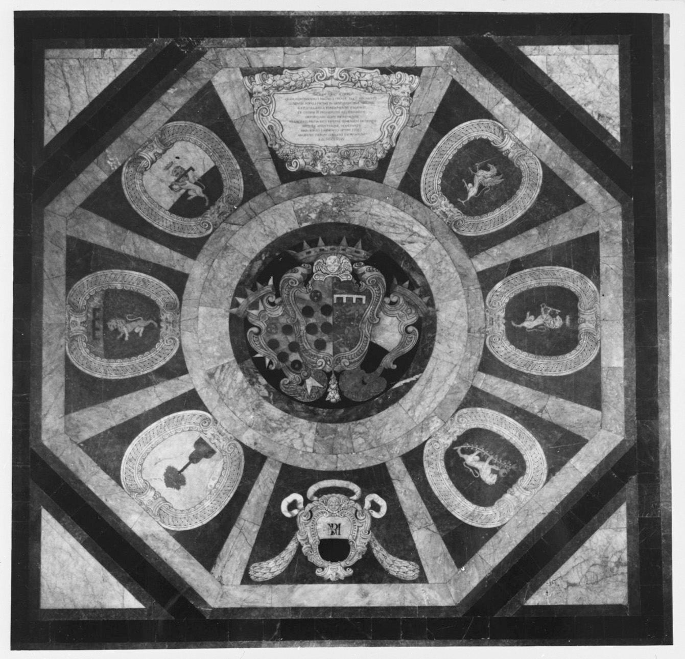 pavimento - bottega toscana (sec. XVII)