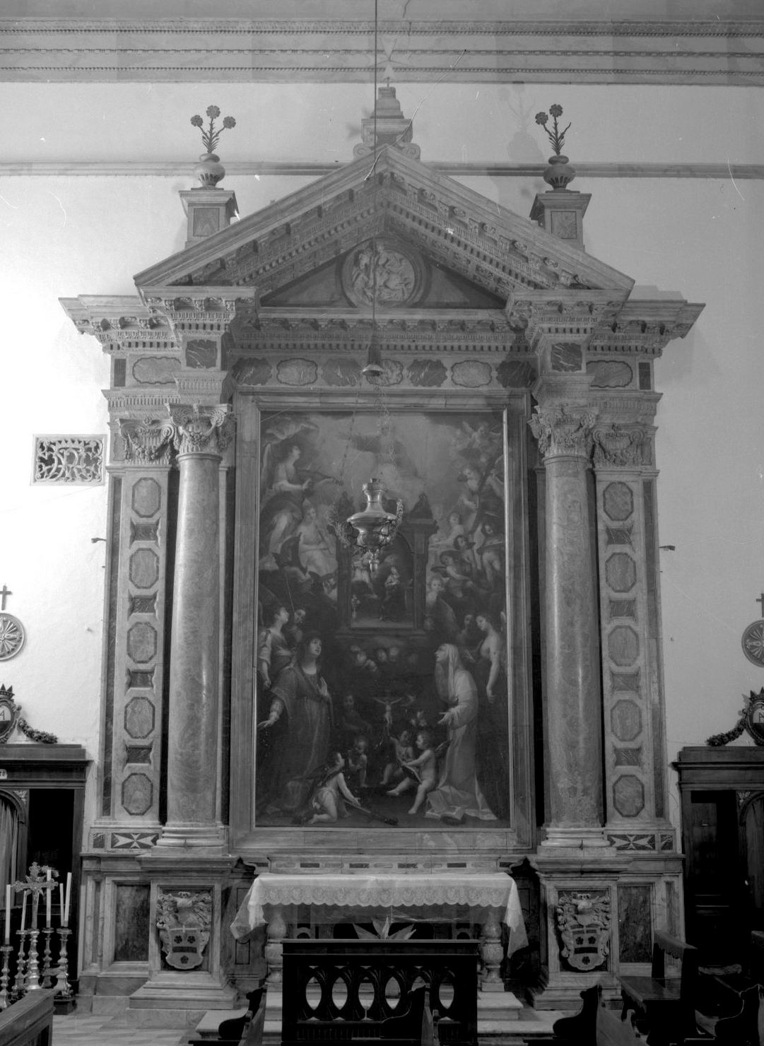 altare di Del Turco Flaminio, Fancilli Antonio (sec. XVII)