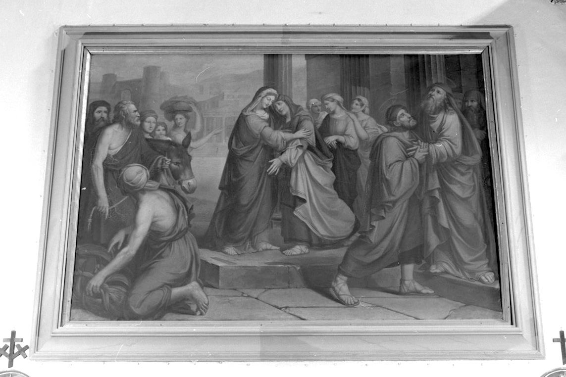 visitazione (dipinto) di Boschi Luigi (prima metà sec. XIX)