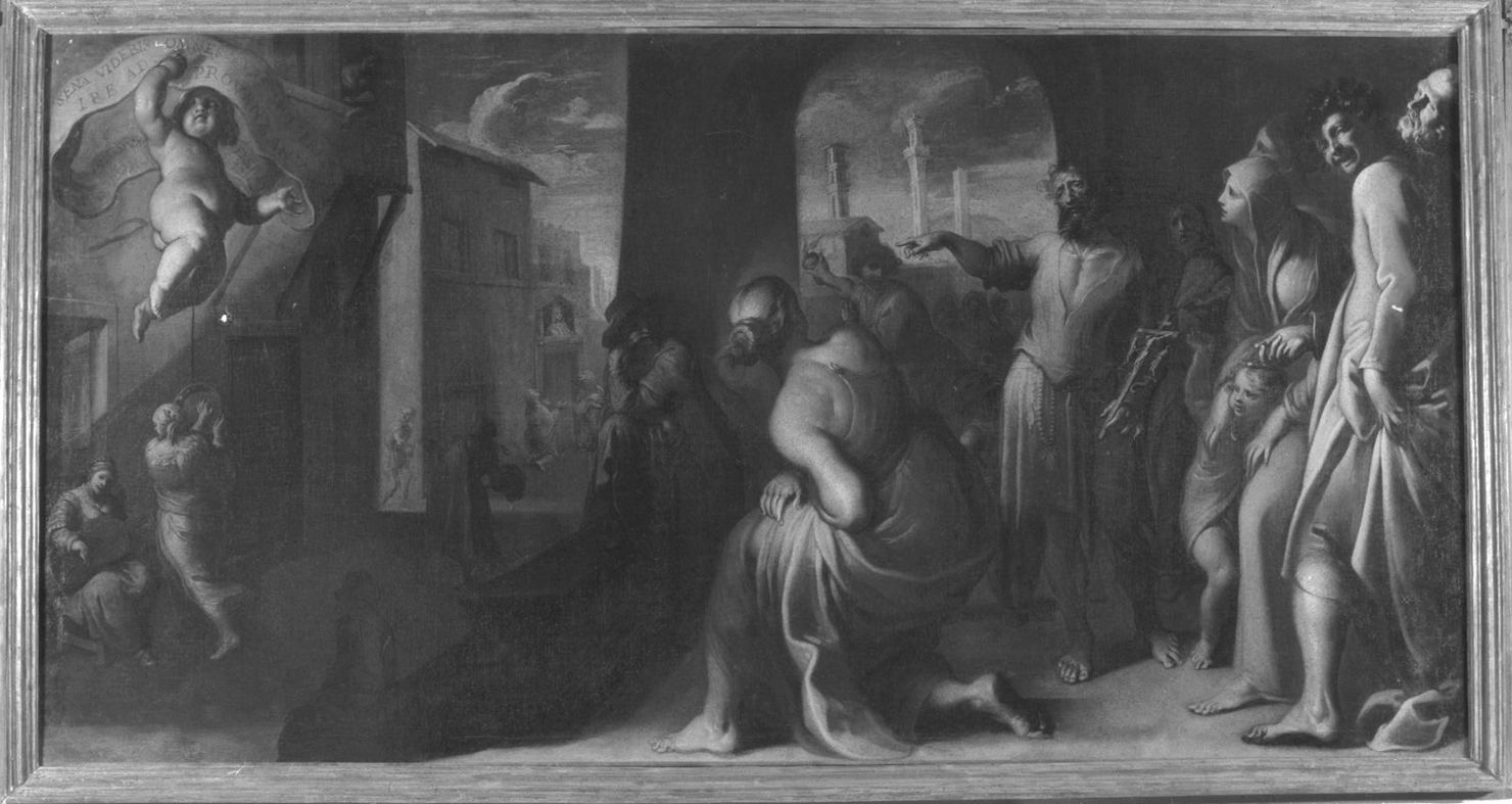 profezia di Brandano (dipinto) di Mei Bernardino (sec. XVII)