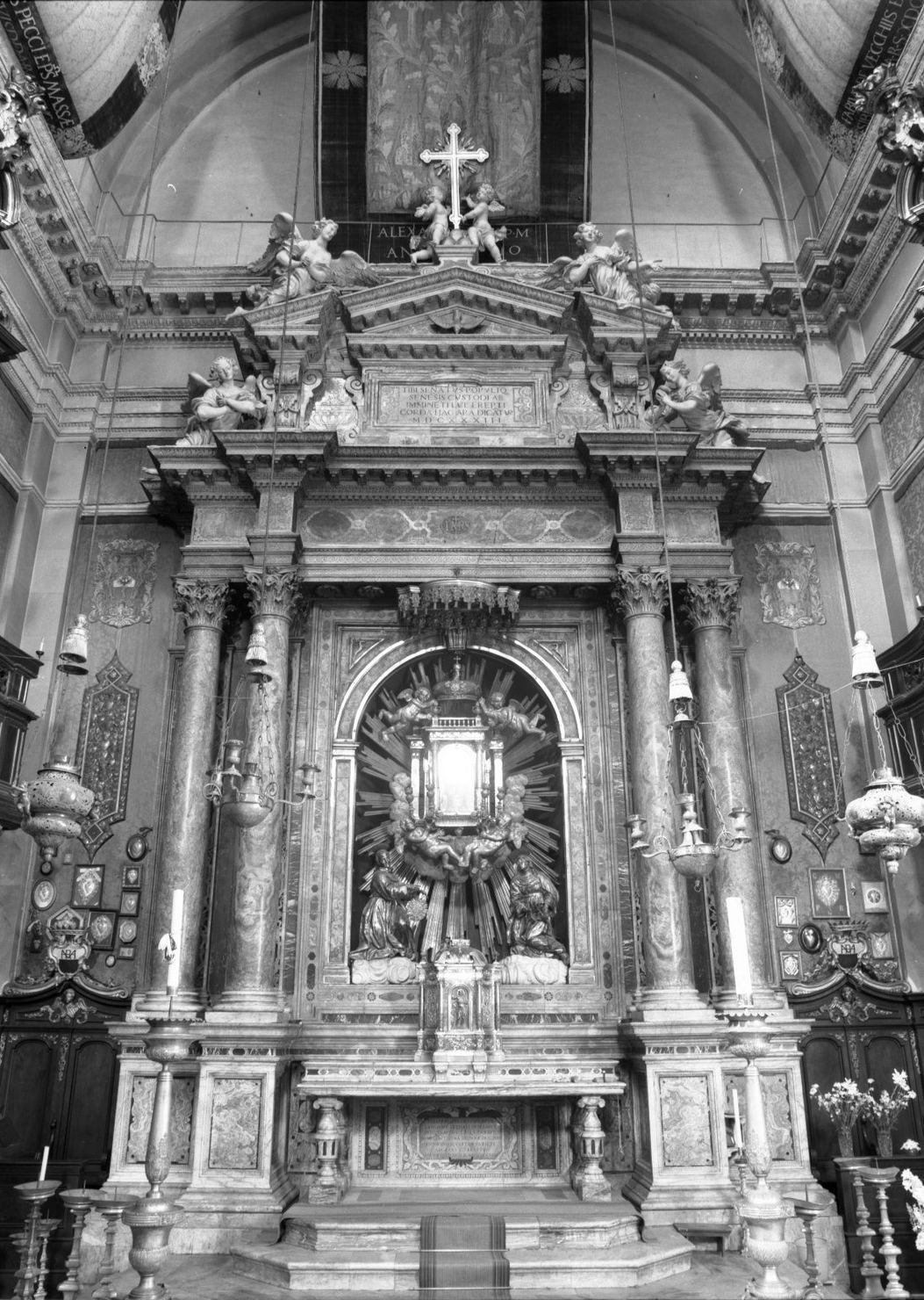 altare maggiore di Del Turco Flaminio (sec. XVII)