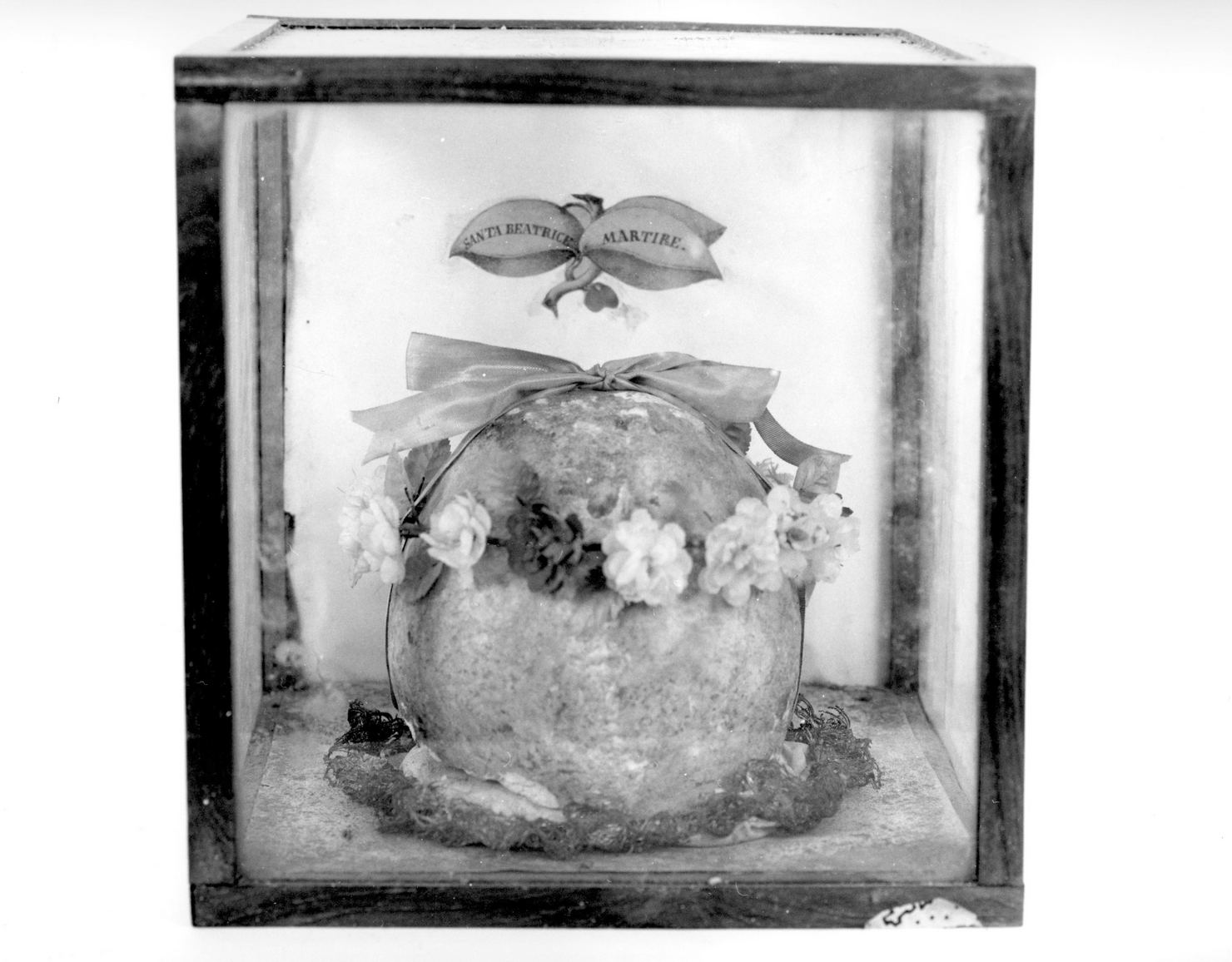 reliquiario a teca - bottega italiana (sec. XVIII)