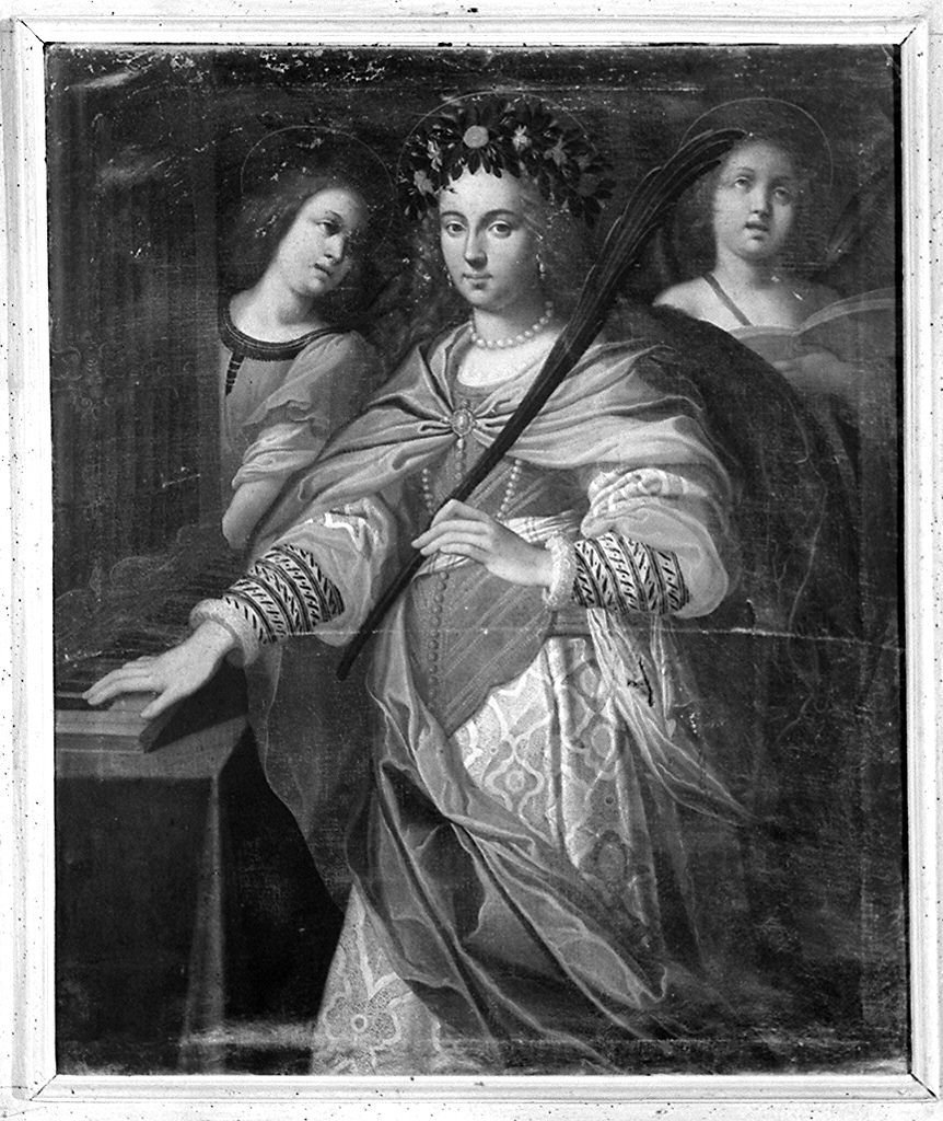 martirio di Santa Cecilia (dipinto) di Barbiani Bartolomeo (sec. XVII)