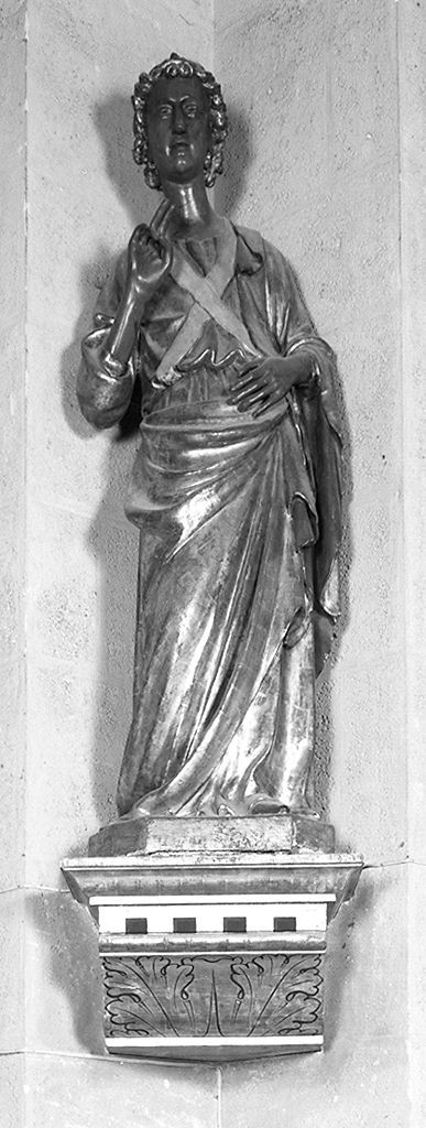 angelo annunciante (statua, elemento d'insieme) di Francesco di Valdambrino (sec. XV)
