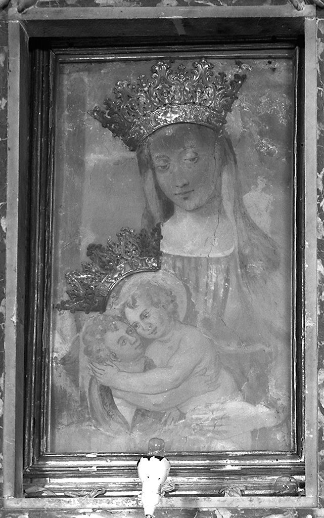 Madonna di S. Martino, Madonna con Bambino e San Giovannino (dipinto) - ambito toscano (ultimo quarto sec. XV)