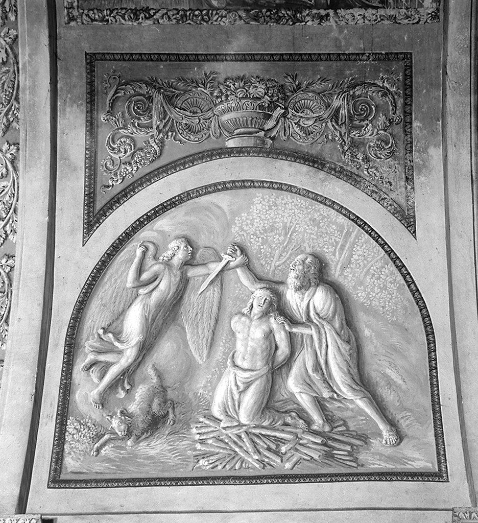 sacrificio di Isacco (dipinto, elemento d'insieme) di Ademollo Luigi (sec. XIX)