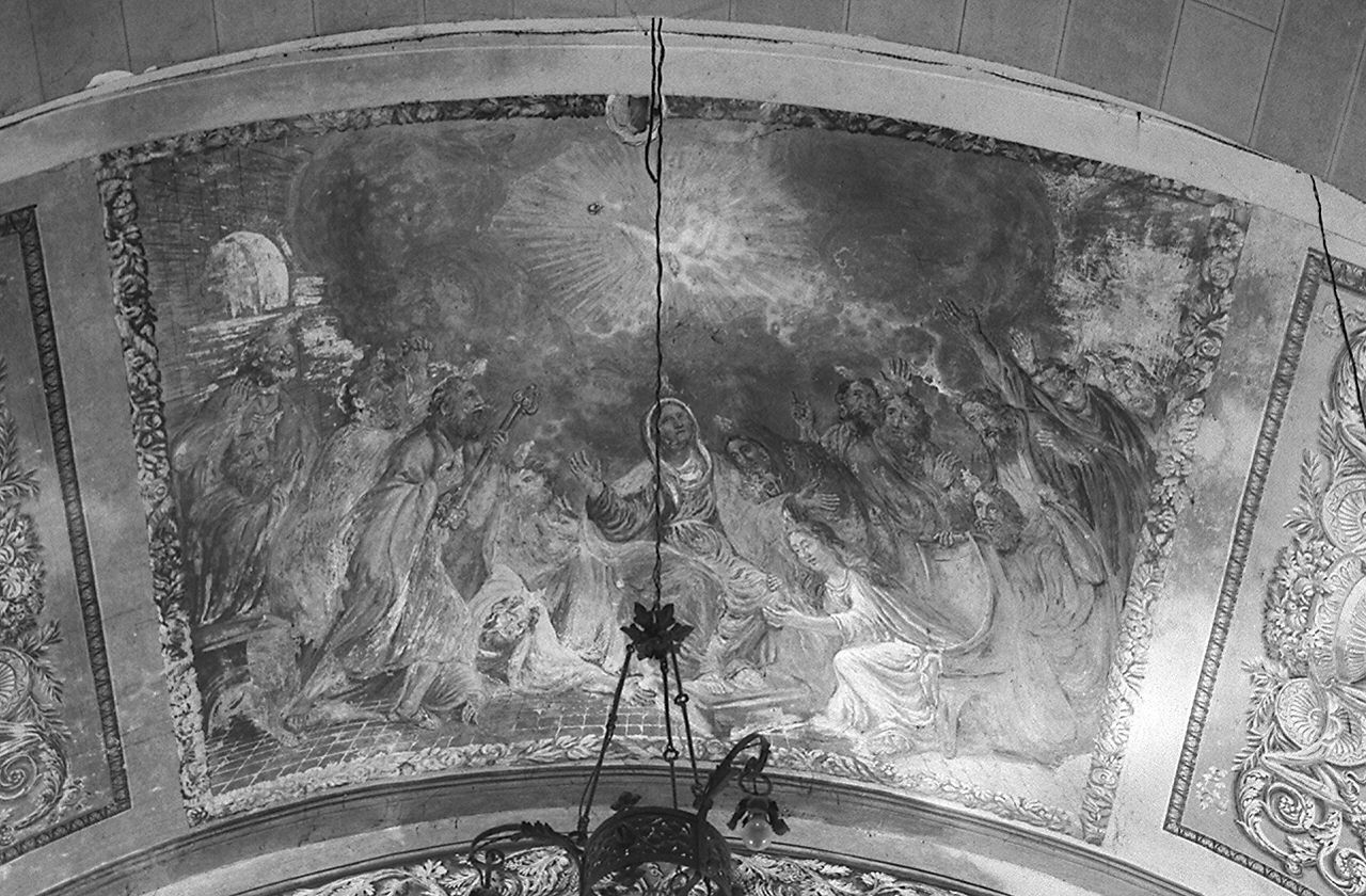 evangelisti ispirati dallo Spirito Santo (dipinto, elemento d'insieme) di Ademollo Luigi (sec. XIX)