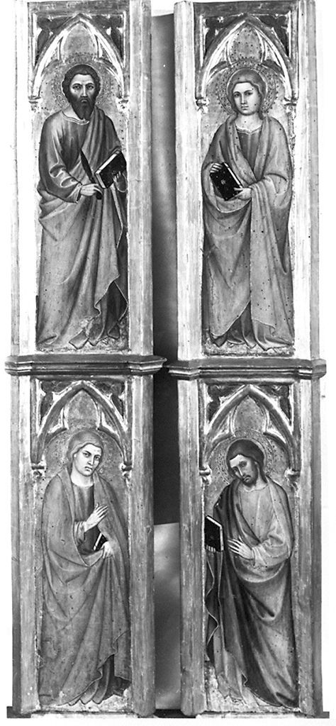 assunzione della Madonna (trittico) di Taddeo di Bartolo (sec. XV)