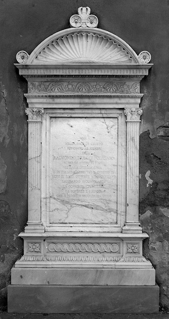 lapide tombale - bottega toscana (sec. XIX)