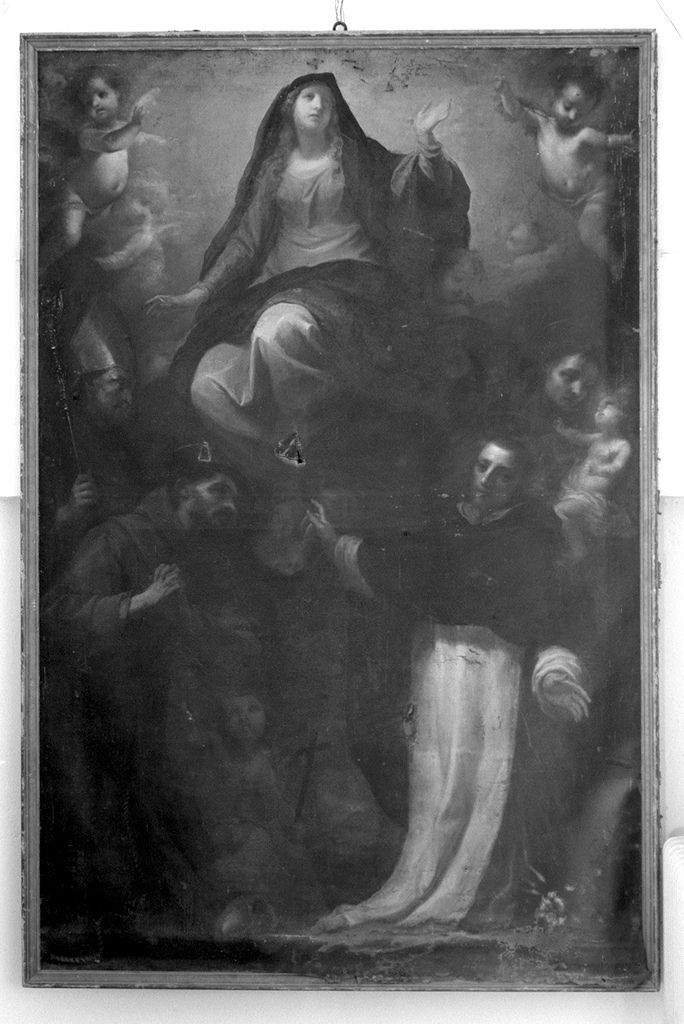 Madonna Assunta e Santi (dipinto) - ambito senese (primo quarto sec. XVII)