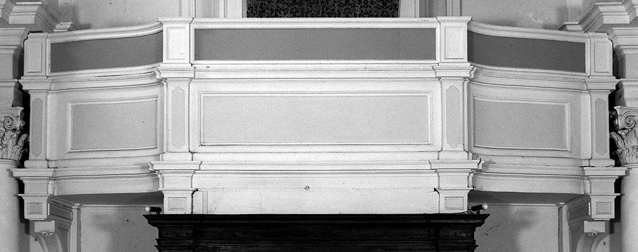 cantoria, elemento d'insieme di Pozzo Andrea (sec. XVIII)