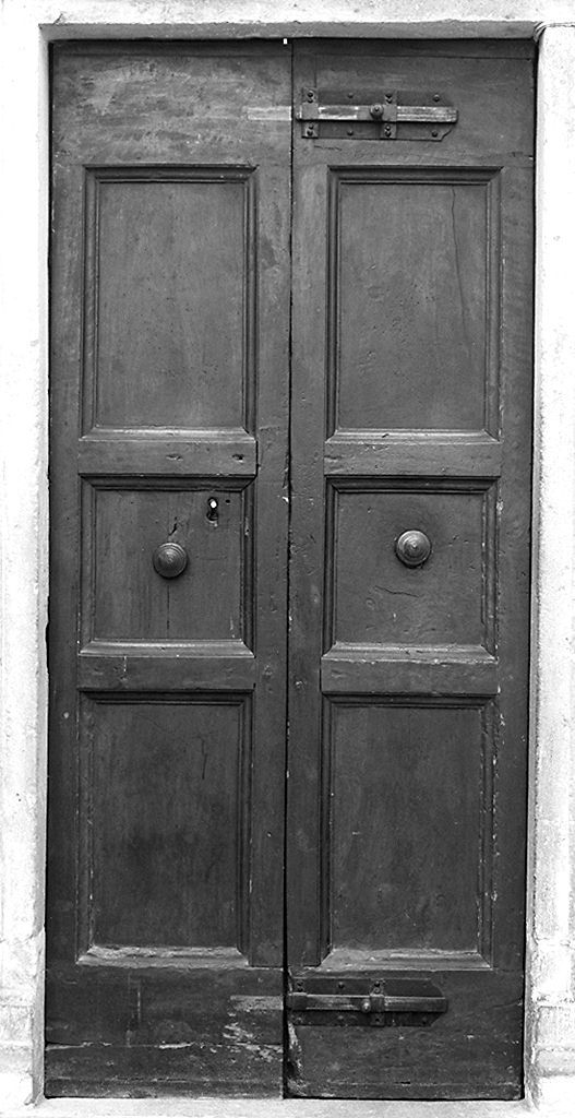 porta - a due battenti - produzione toscana (prima metà sec. XVIII)