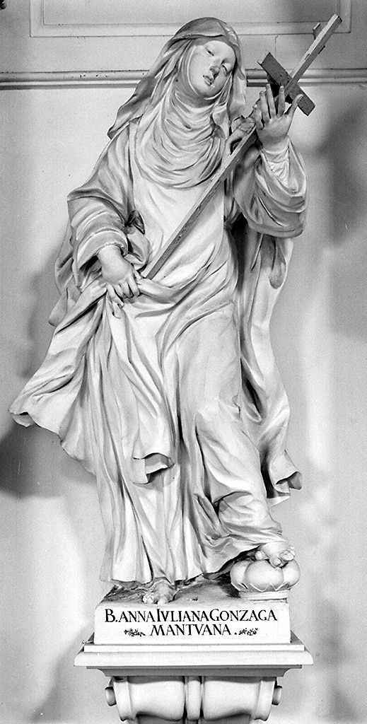 beata Anna Giuliana Gonzaga (statua, elemento d'insieme) di Pozzo Andrea (sec. XVIII)