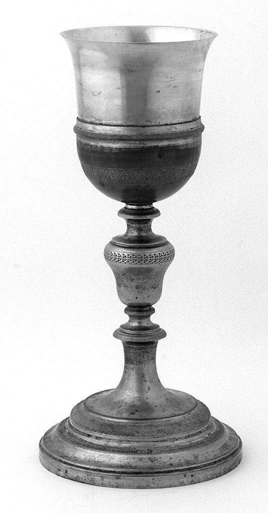 motivi decorativi vegetali (calice) - bottega toscana (sec. XX)