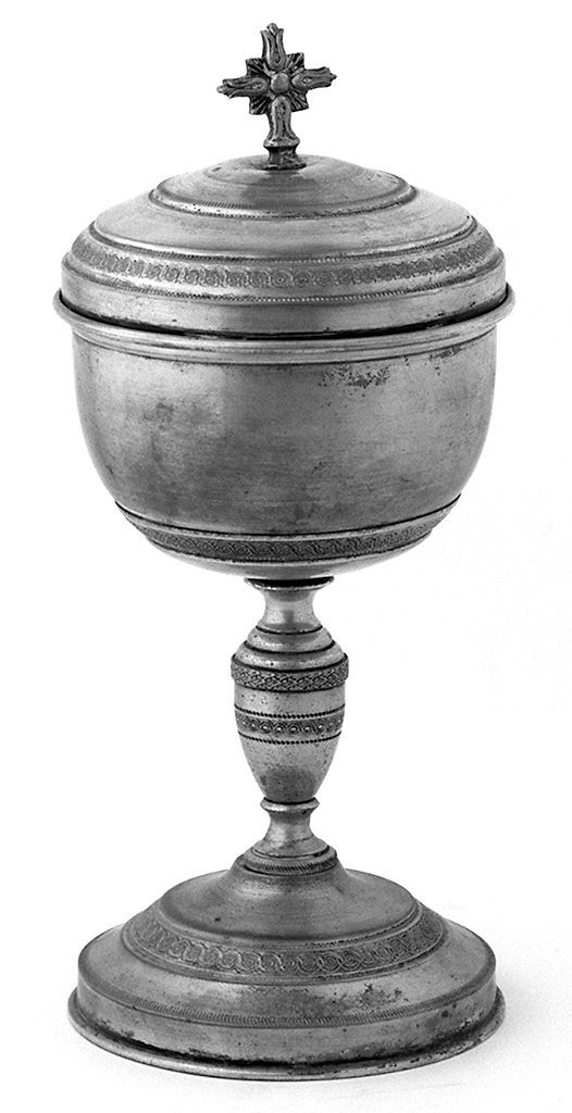 pisside - produzione toscana (secc. XIX/ XX)