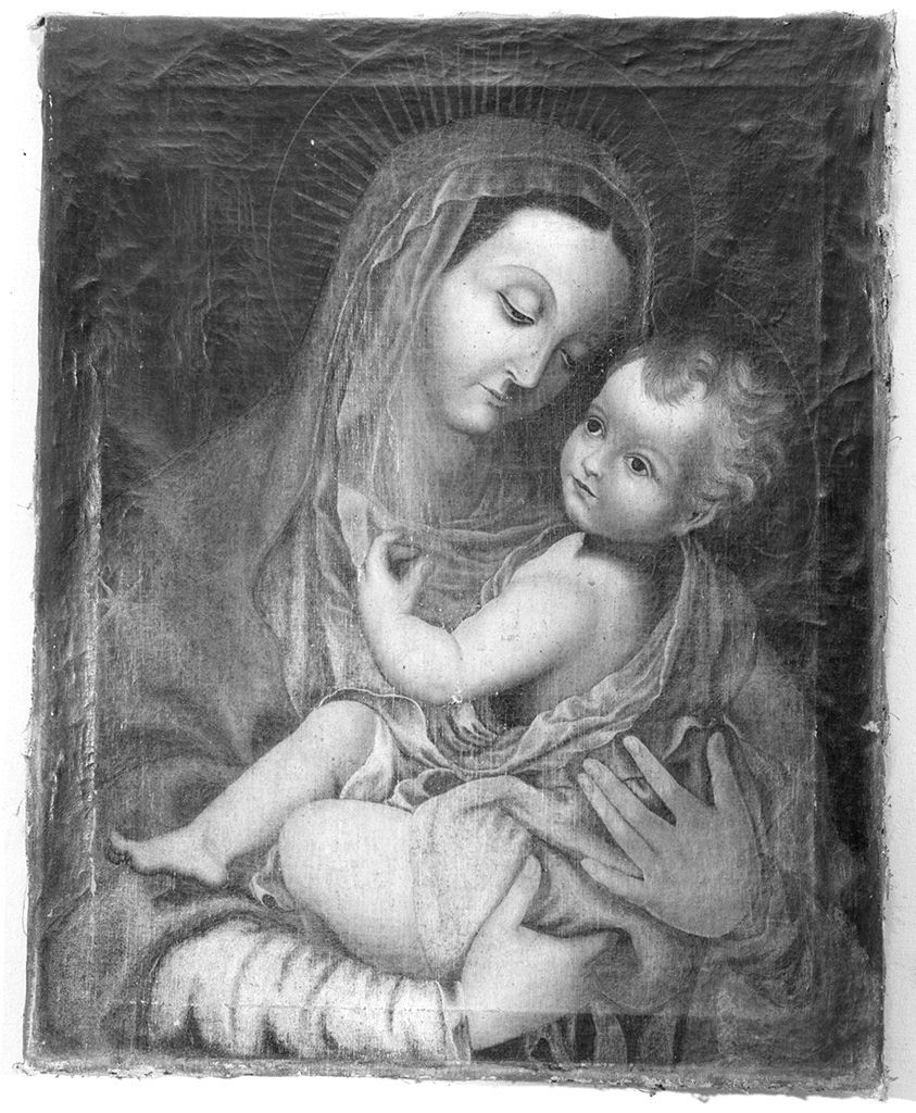 Madonna con Bambino (dipinto) - ambito toscano (sec. XVII)