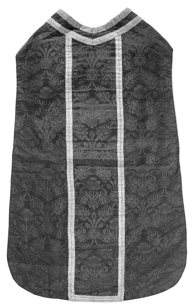 motivi decorativi vegetali stilizzati (pianeta, elemento d'insieme) - manifattura italiana (sec. XVII)