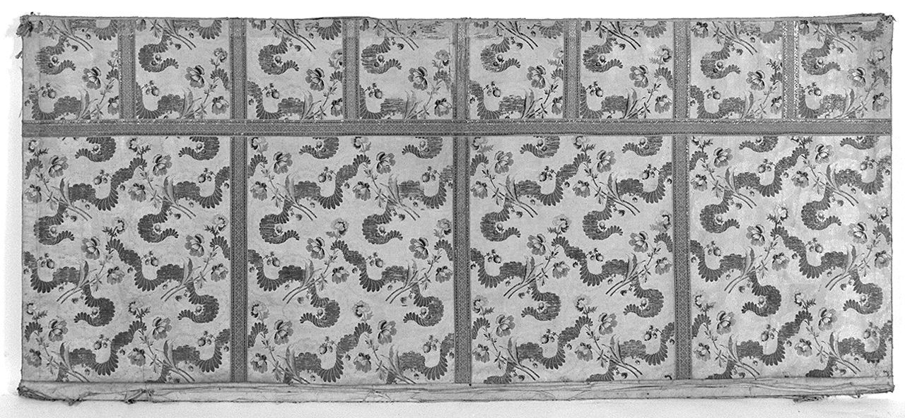 motivi decorativi vegetali (paliotto) - manifattura italiana (seconda metà sec. XVIII)