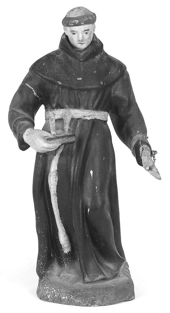 Sant'Antonio da Padova (statuetta) - bottega toscana (secc. XVIII/ XIX)