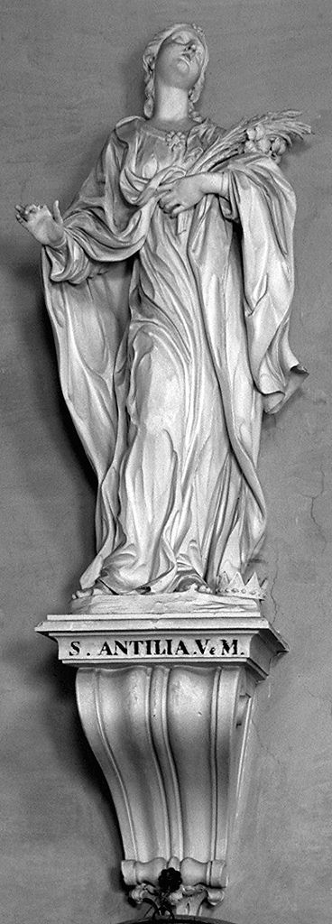 Sant'Antilia (statua) di Mazzuoli Bartolomeo (sec. XVIII)
