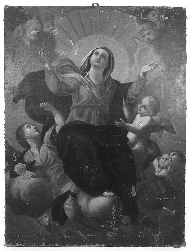 assunzione della Madonna (dipinto) - ambito senese (sec. XVIII)