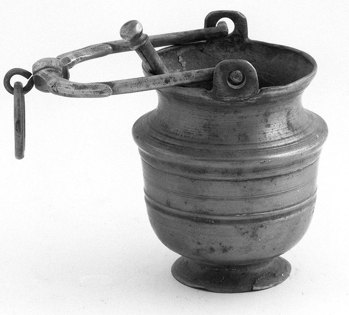 servizio per aspersione - bottega toscana (sec. XIX)