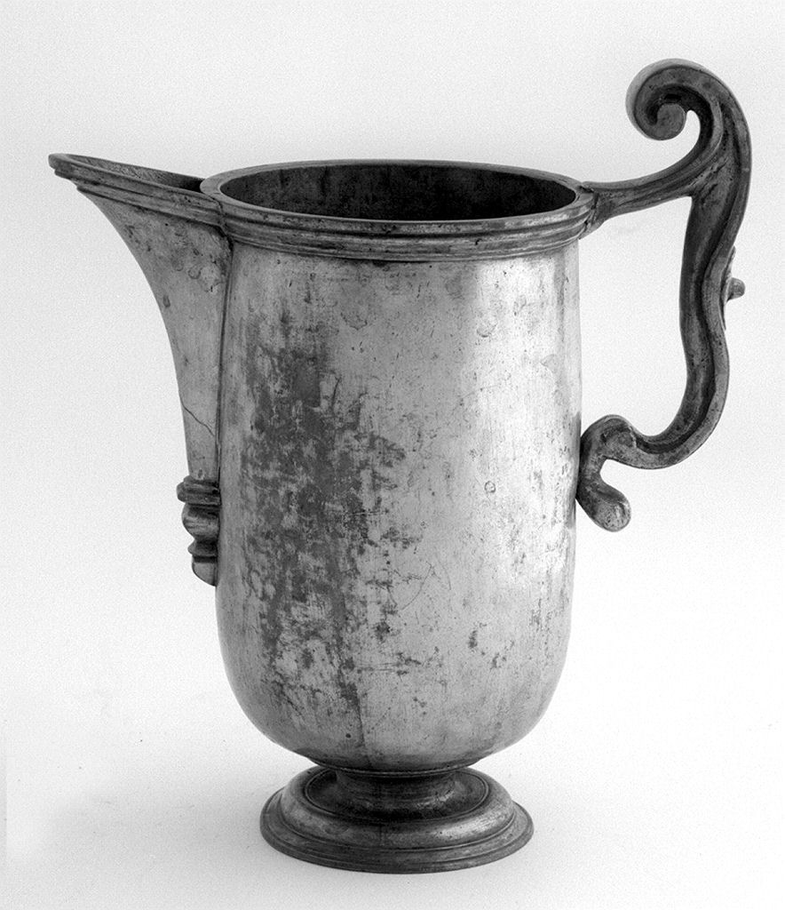 brocca - bottega italiana (secc. XVII/ XVIII)