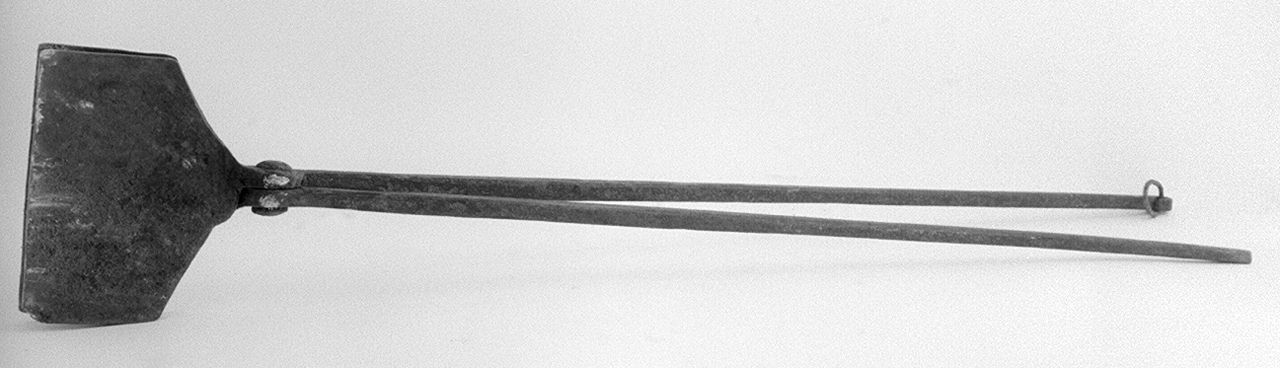 Cristo crocifisso (stampo per ostie) - bottega toscana (sec. XV)