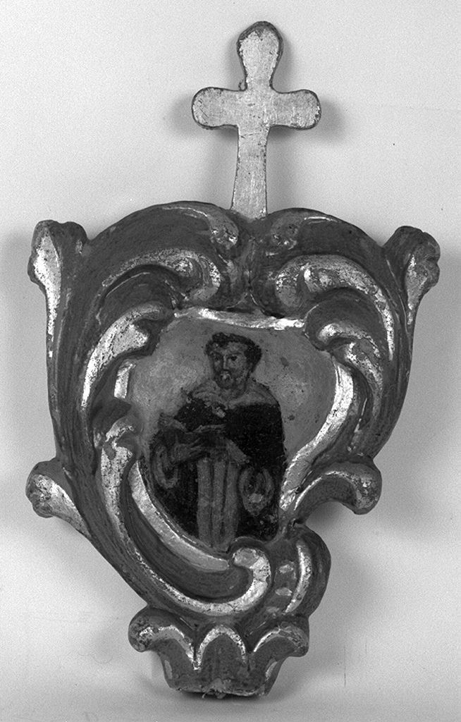 mazza processionale - bottega toscana (sec. XVIII)