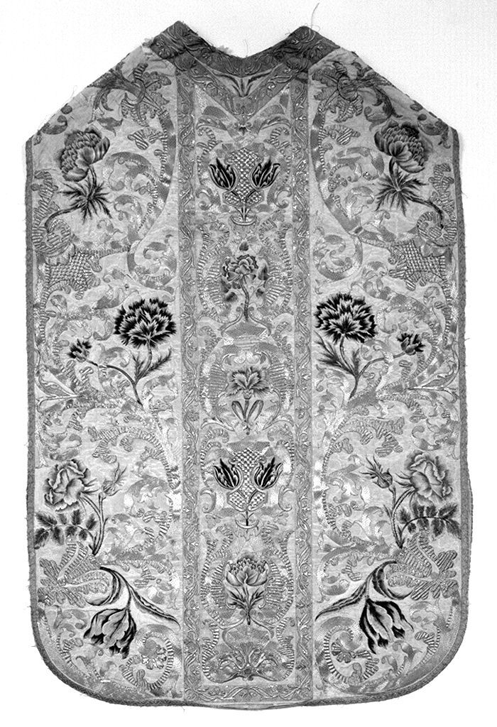 motivi decorativi vegetali (pianeta, elemento d'insieme) - manifattura italiana (seconda metà sec. XVIII)