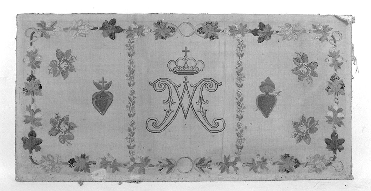 paliotto - a pannello piano - manifattura toscana (primo quarto sec. XX)