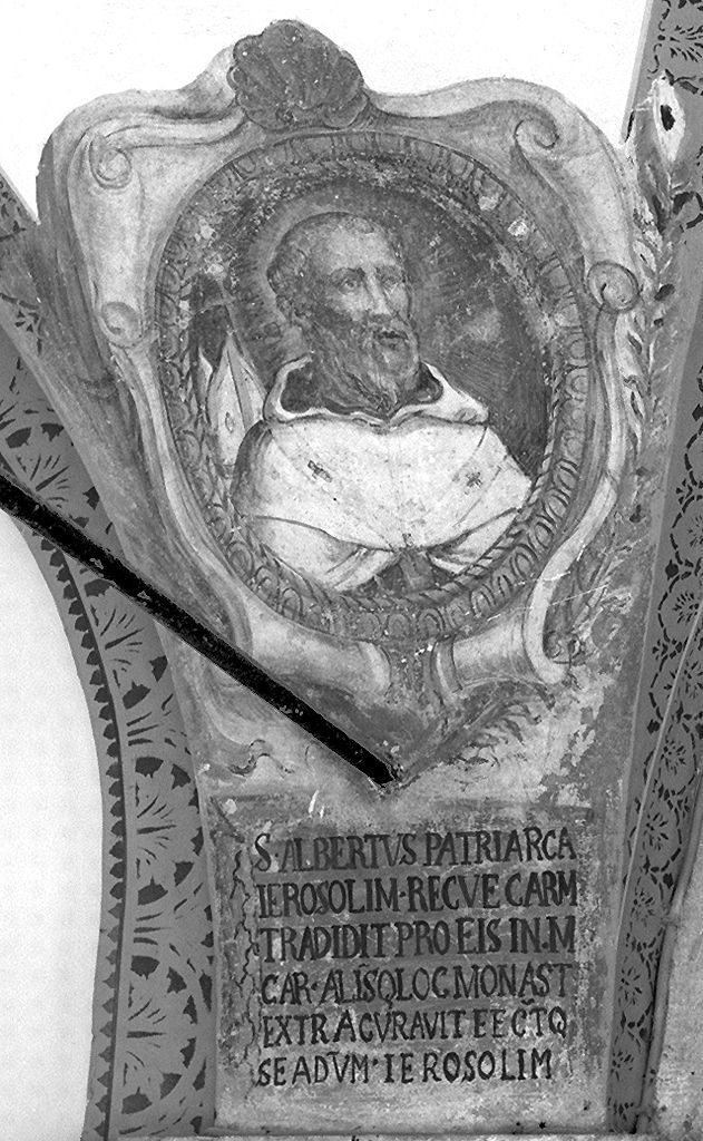 Sant'Alberto (dipinto, elemento d'insieme) - ambito senese (sec. XVIII)