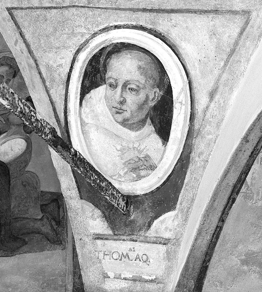 San Tommaso d'Aquino (dipinto, elemento d'insieme) - ambito aretino (sec. XVII)