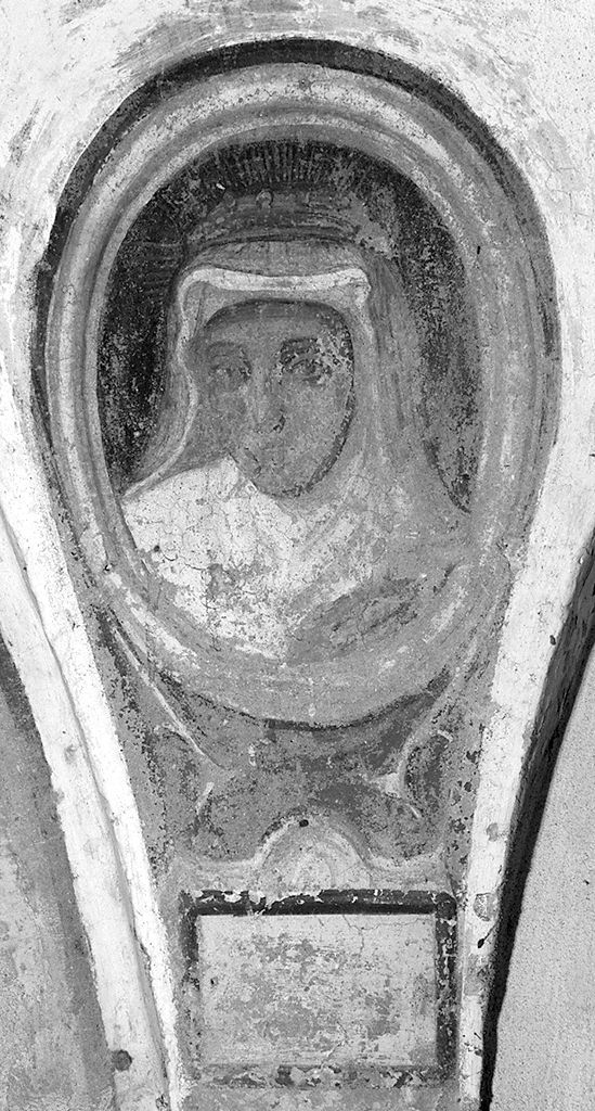 Santa (dipinto, elemento d'insieme) - ambito aretino (sec. XVII)