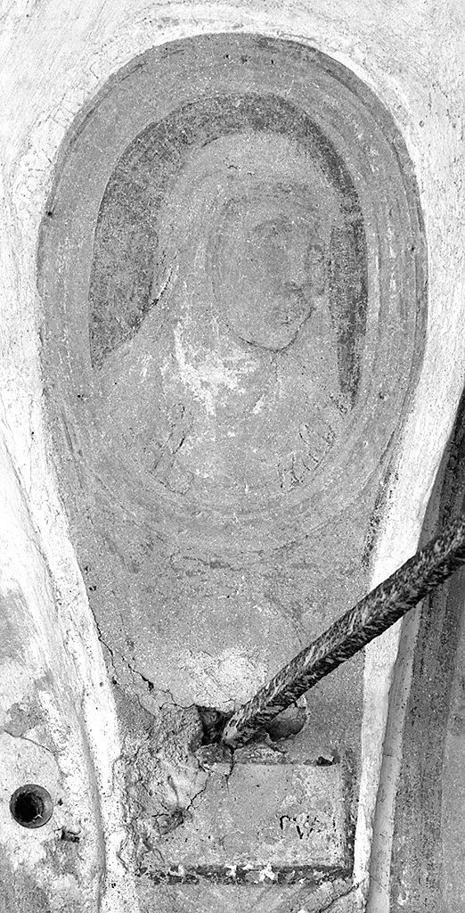 Santa (dipinto, elemento d'insieme) - ambito aretino (sec. XVII)