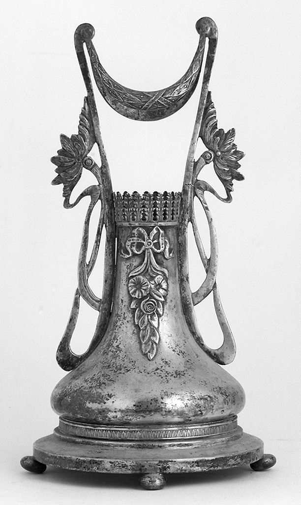 motivi decorativi vegetali (vaso) - bottega toscana (sec. XX)