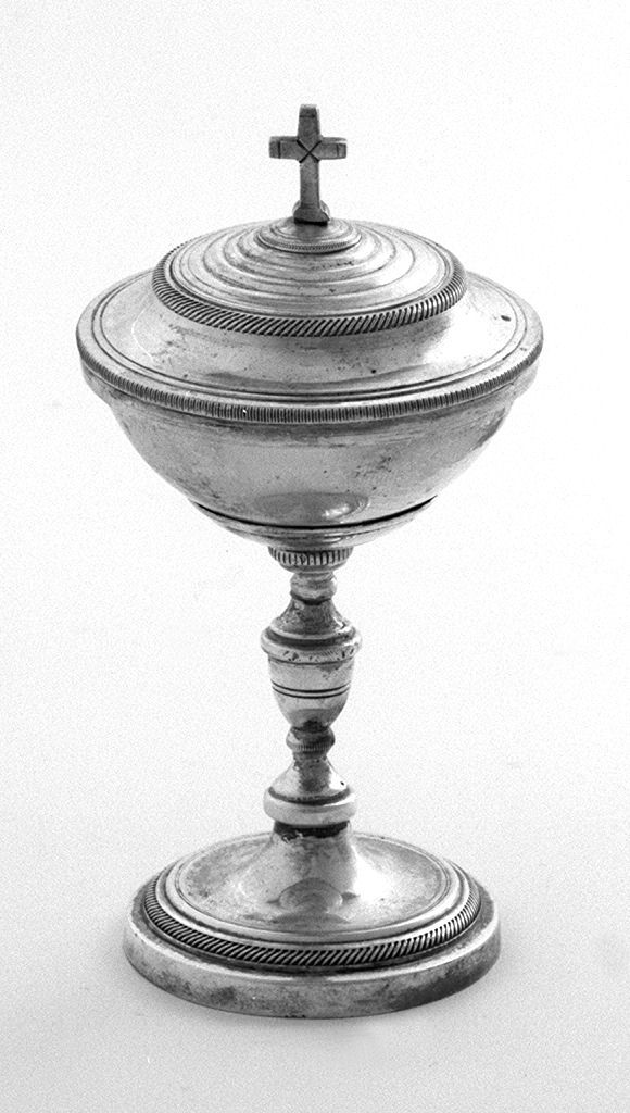 pisside da viatico - bottega toscana (seconda metà sec. XIX)