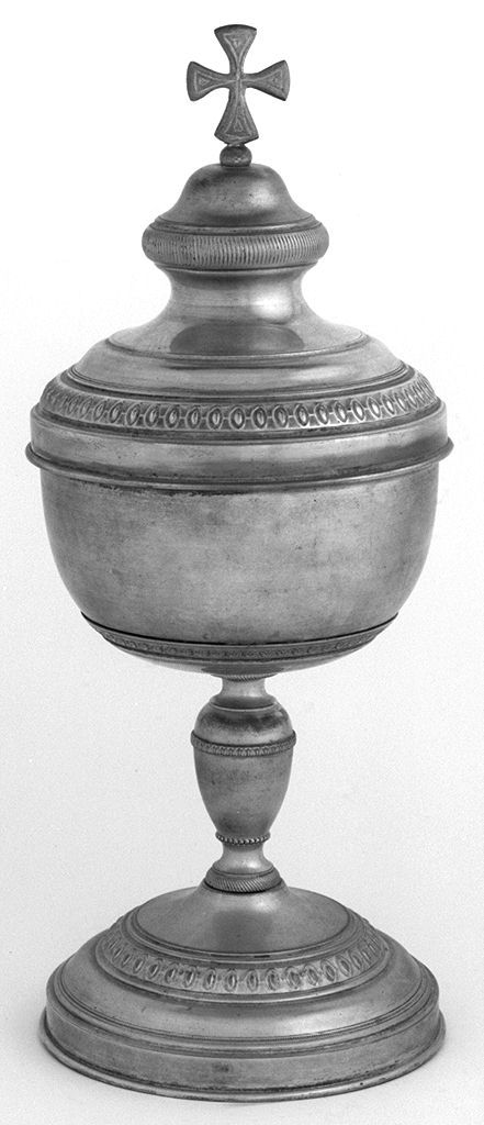 pisside - bottega toscana (primo quarto sec. XX)