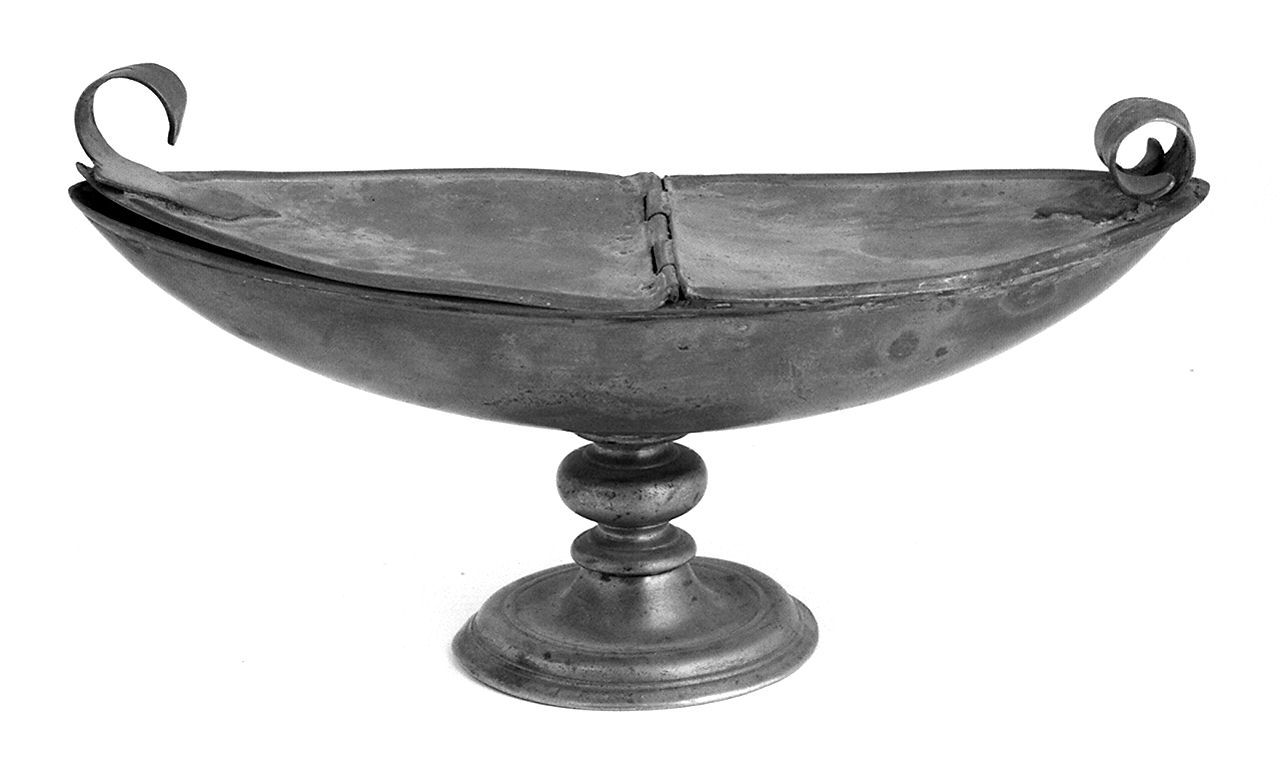navicella portaincenso - bottega toscana (sec. XVII)